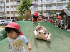 お外で元気いっぱい！