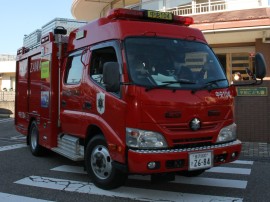 「消防車がやってきた！！」