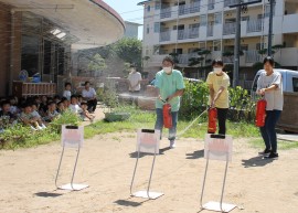 しっかり消火できるかな！