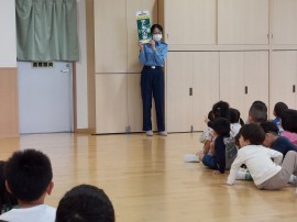 不審者対応訓練がありました