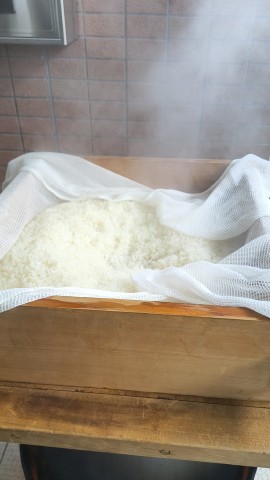 つきたてのお餅に愛を込めて…！