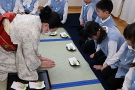 茶の湯体験！～はな組（４歳児）～