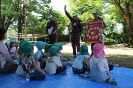 「公園遊び方教室」に参加しました